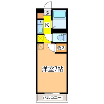 間取図 パークヒルズ