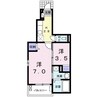 グレース　コート　Ｂ 1SKの間取り