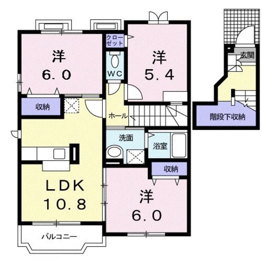 間取図 エスポワール