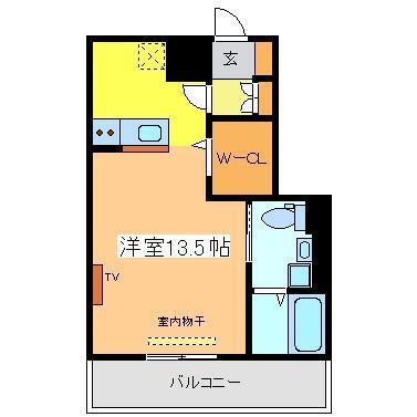 間取り図 ヴェルテュー・デュ・シャトーA館