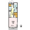 エスペランサ 1Kの間取り