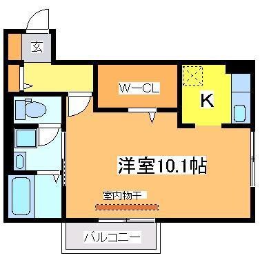 間取り図 アザレアコートアミカA