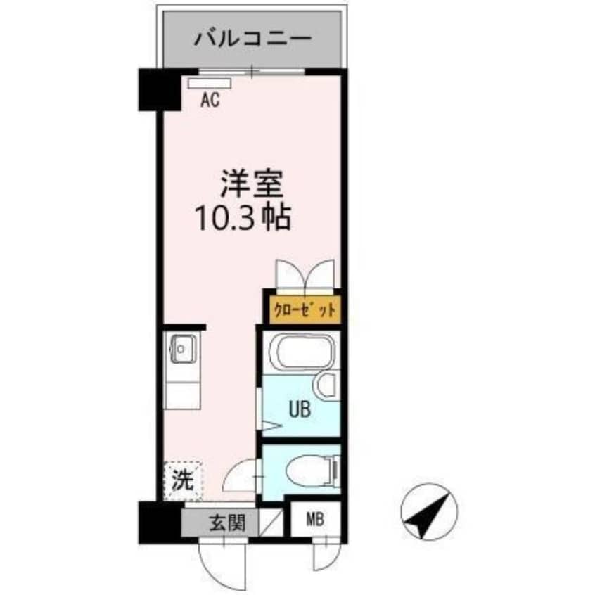 間取図 エクレール