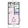 アン・オウル 1Rの間取り