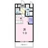 クリアネス 1Rの間取り