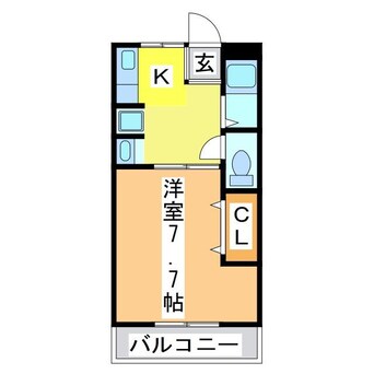 間取図 サンフェニックスA