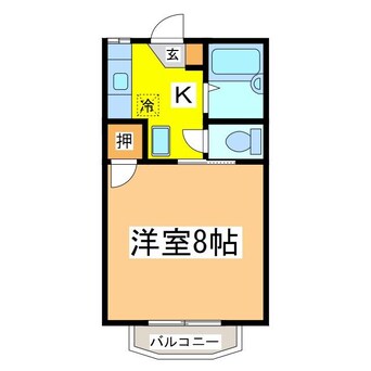 間取図 グランドハイツA棟