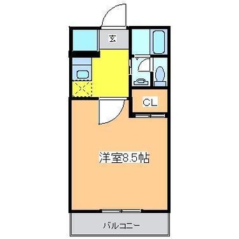 間取図 サニークレスト