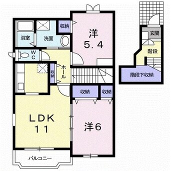 間取図 グリーンハイツＢ