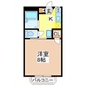 カーサひだに 1Kの間取り