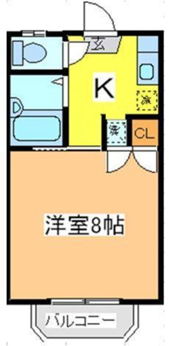 間取図 カルチェラタンC