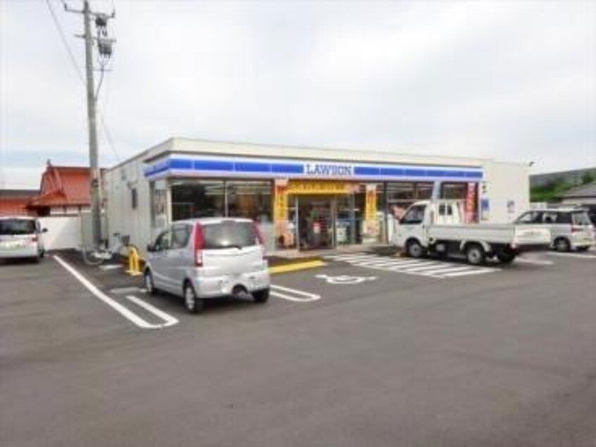 ローソン東広島西条町寺家店(コンビニ)まで441m サンヒルズB棟