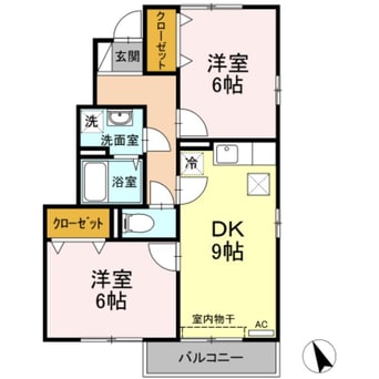 間取図 セジュールほんどうＡ棟