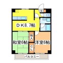 ラ・ポールこうのすの間取図