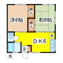 青葉荘の間取図