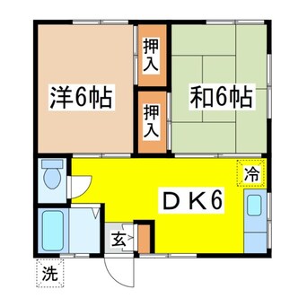 間取図 青葉荘