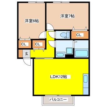 間取図 ソレイユ