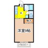 三宅ハイツA 1Kの間取り