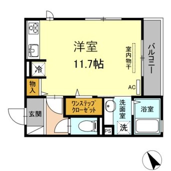 間取図 D-room花梨　D棟