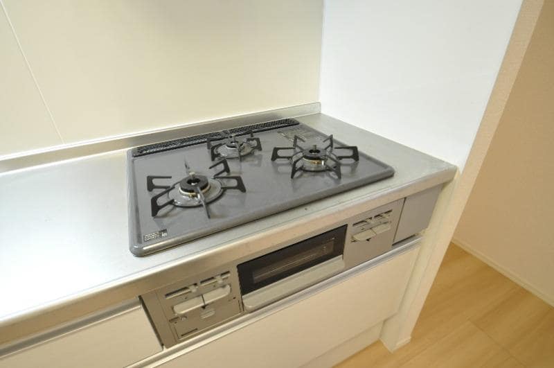 グリル付きガスコンロ D-room花梨　D棟