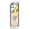 メゾン・ド・K3 1Kの間取り