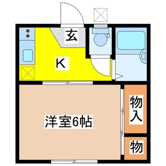 間取図 エグゼ140　6号棟