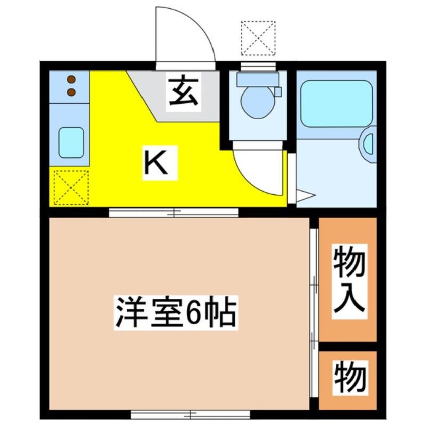 間取図 エグゼ140　6号棟