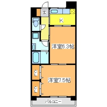 間取図 ミントハウスII