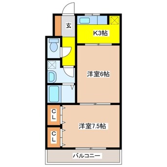 間取図 ミントハウスII