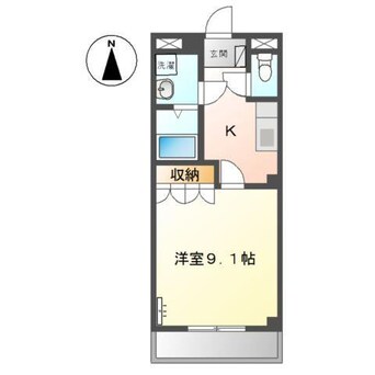 間取図 ラ・ルーチェ