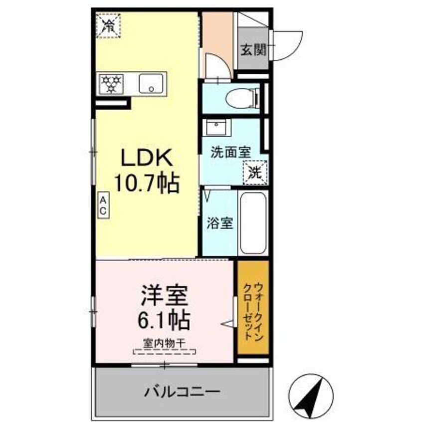 間取図 パストラル　ヴィラ