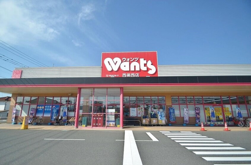 ウォンツ西条西店(ドラッグストア)まで795m シャインテラス