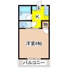 グランドフォーレＥ棟 1Kの間取り