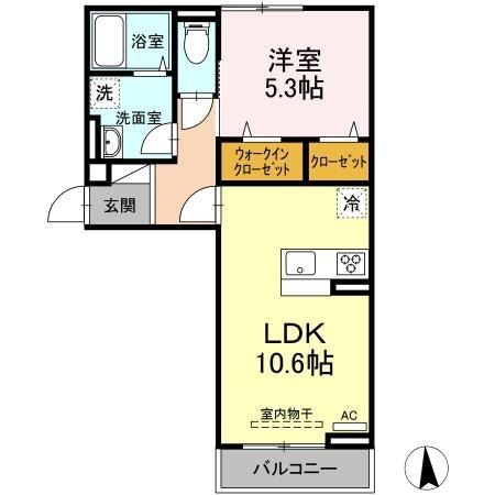 間取り図 クレールリコルド