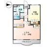 Ｂｅｌｌｅｆａｍｉｌｌｅ 1LDKの間取り