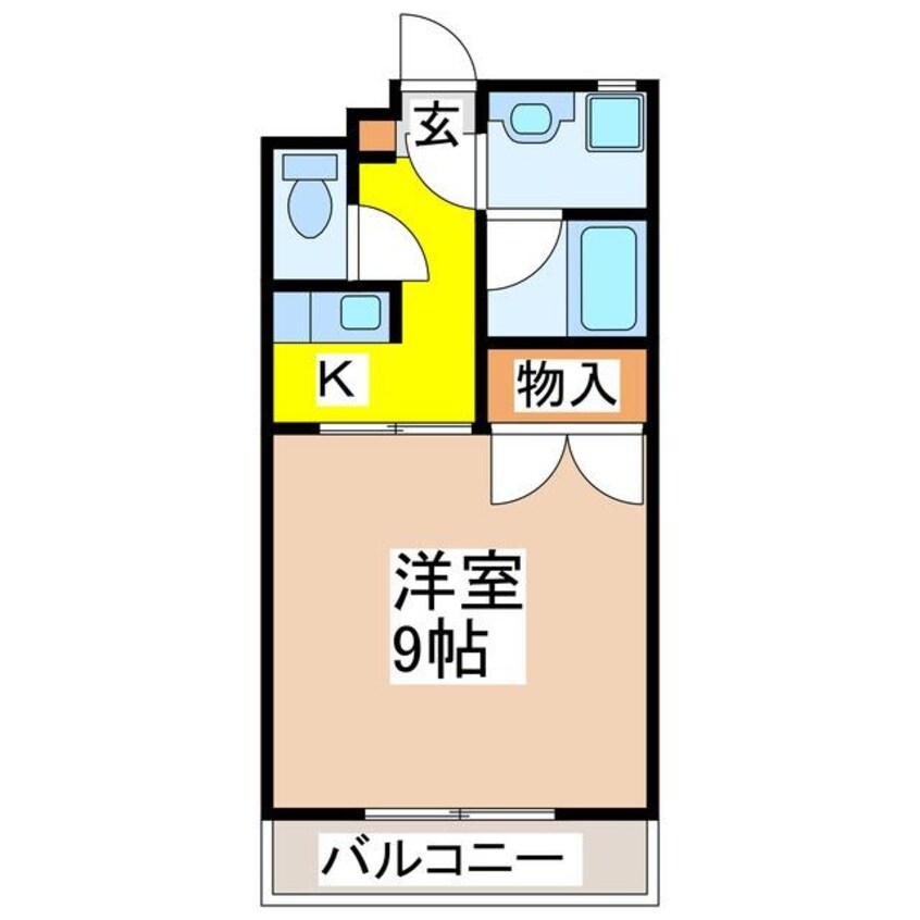 間取図 コモド西条