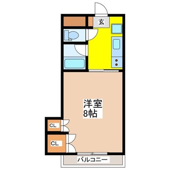 間取図 コーポMIYOSHI