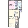 ファミリアメゾン　I 1LDKの間取り