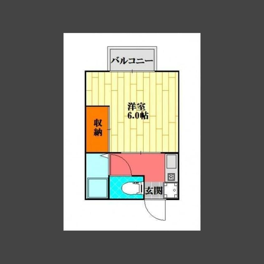 間取図 シャルマンハゴロモＡ棟