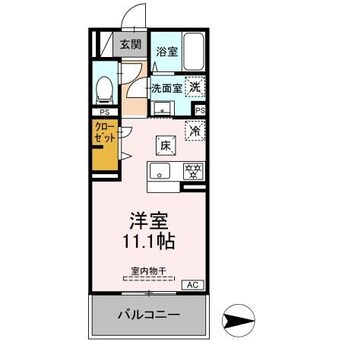 間取図 グレイスガーデンA