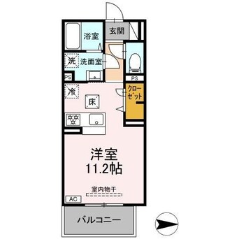間取図 グレイスガーデンA