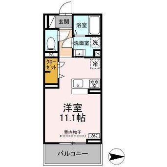 間取図 グレイスガーデンA