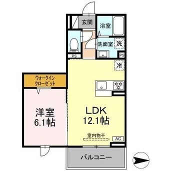 間取図 グレイスガーデンA