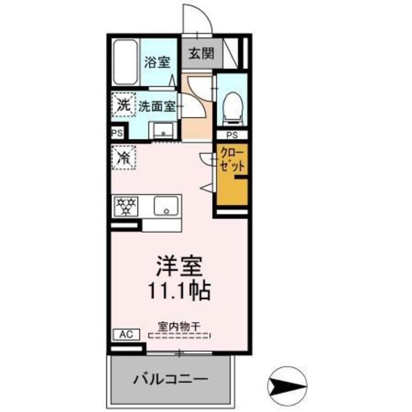 間取図 グレイスガーデンA