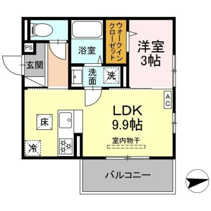 間取図 グレイスガーデンB