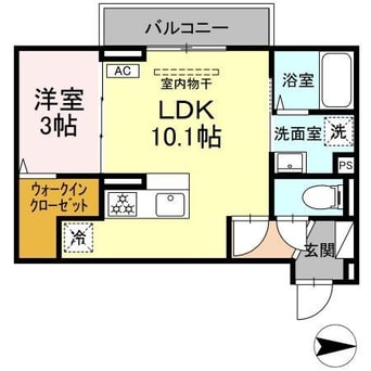 間取図 グレイスガーデンB