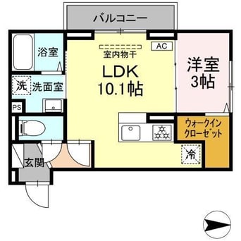 間取図 グレイスガーデンB