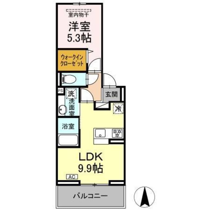 間取図 グレイスガーデンC