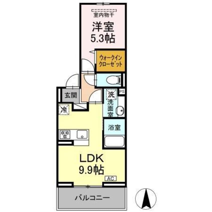 間取図 グレイスガーデンC