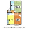 奥羽本線・山形線/山形駅 バス:10分:停歩6分 2階 築32年 2DKの間取り